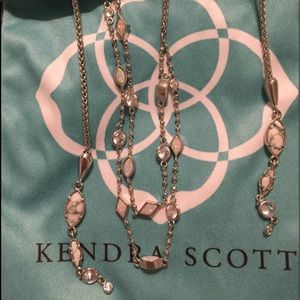 Kendra Scott emelina lariat necklace